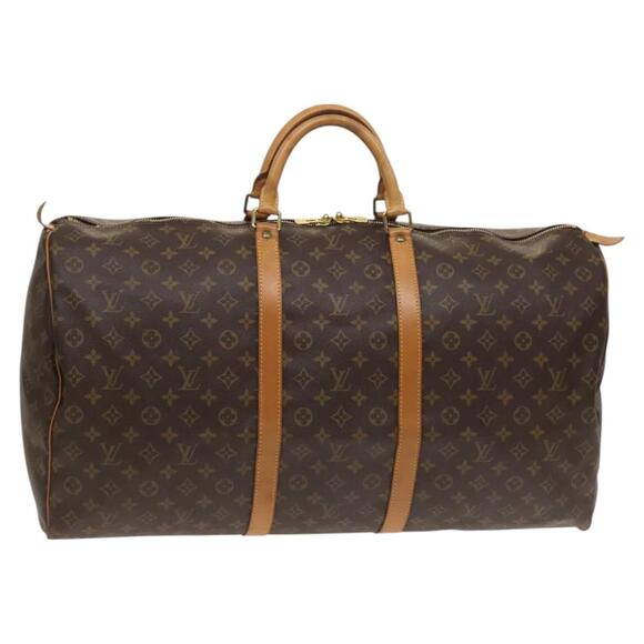 LOUIS VUITTON Monogram Keepall 60 Boston Bag M41422 - Picture 1 of 16